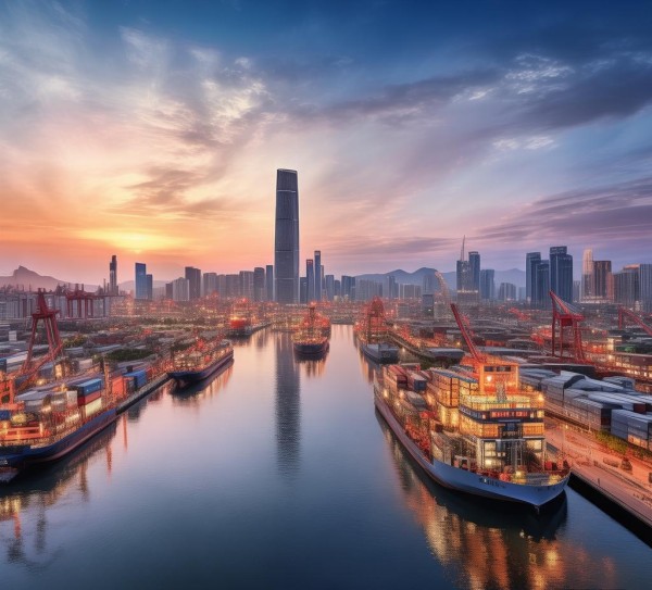 白洋港，连接未来的重要节点—长江经济带的战略节点